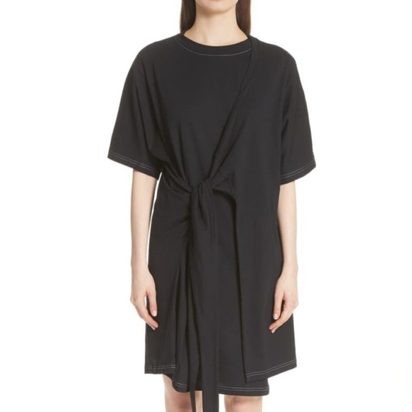 ACNE STUDIOS Acne Studios – Lylia Cotton-Jersey Dress – Black Small - Picture 1 of 11